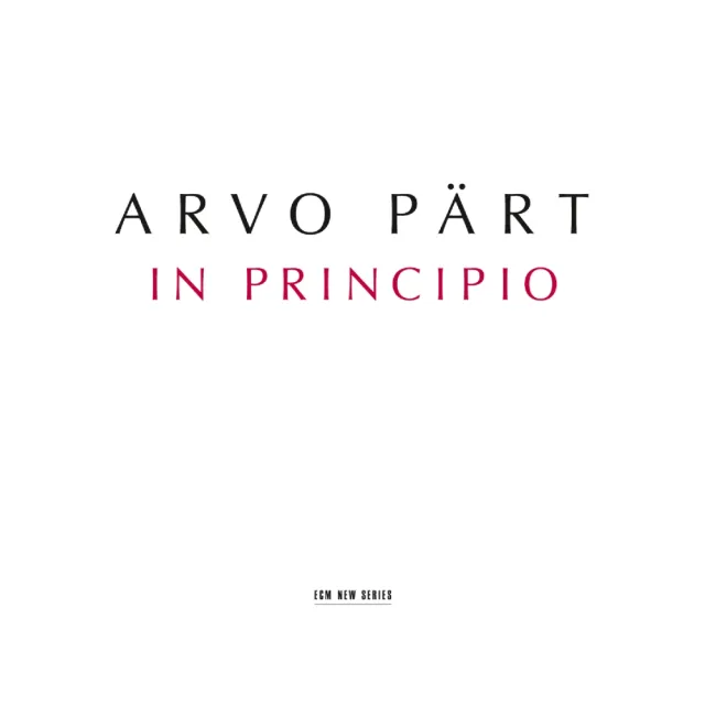 ecm-new-series-arvo-p-rt-in-principio-cd-album image 1