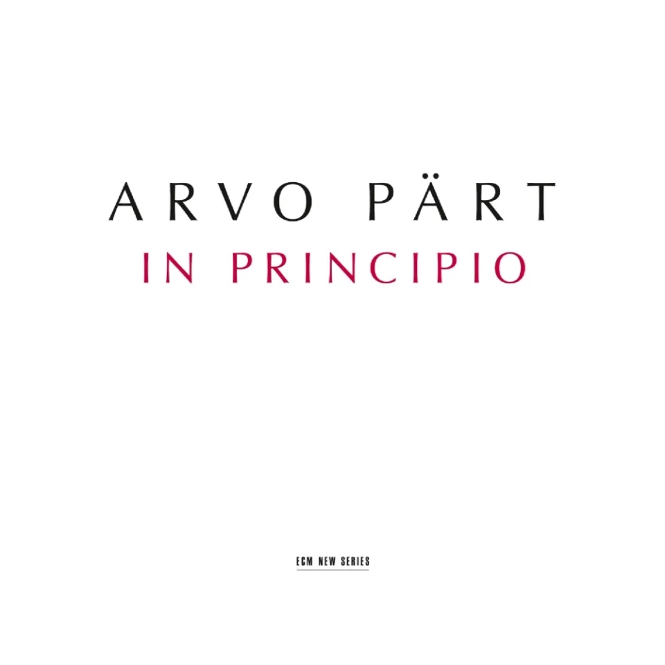 ecm-new-series-arvo-p-rt-in-principio-cd-album image 1