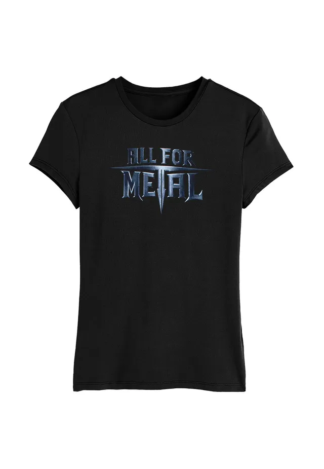 afm-records-all-for-metal-legends-logo-girly-t-shirt-damen-schwarz image 1