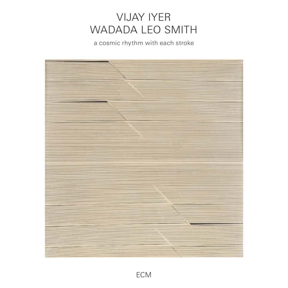 ecm-records-vijay-iyer-wadada-leo-smith-a-cosmic-rhythm-with-each-stroke-album image 1