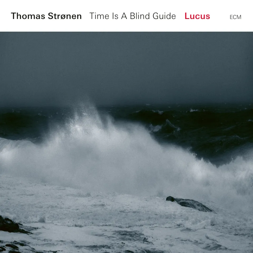 ecm-records-thomas-str-nen-time-is-a-blind-guide-lucus-jazz-cd-quintett-album image 1