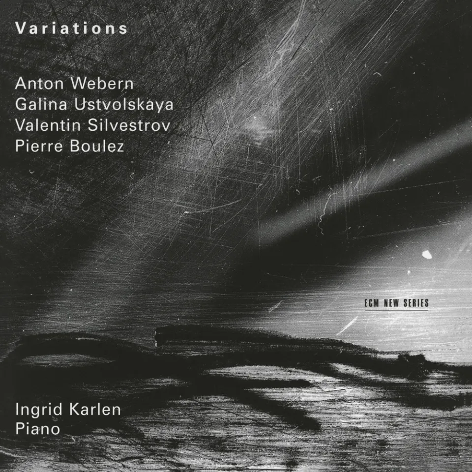 ecm-new-series-variations-ingrid-karlen-klavier-cd-webern-ustvolskaya-silvestrov image 1