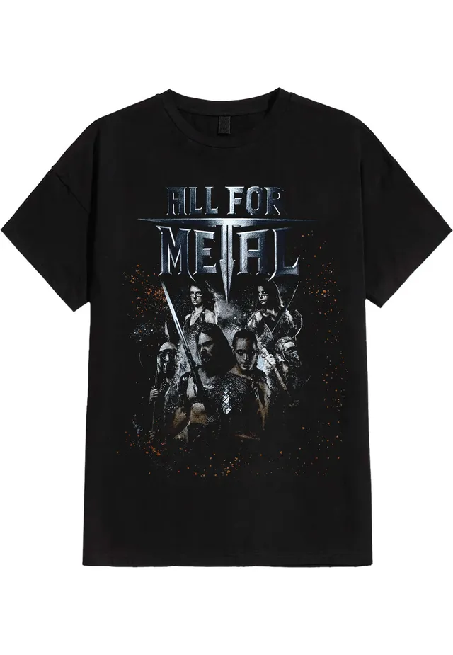 afm-records-all-for-metal-legends-band-t-shirt-f-r-herren-schwarz image 1