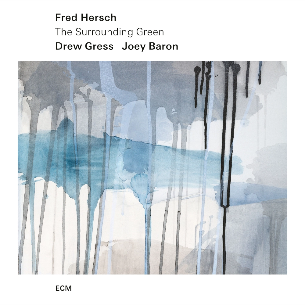 ecm-records-the-surrounding-green-cd-fred-hersch-trio-mit-drew-gress-joey-baron image 1