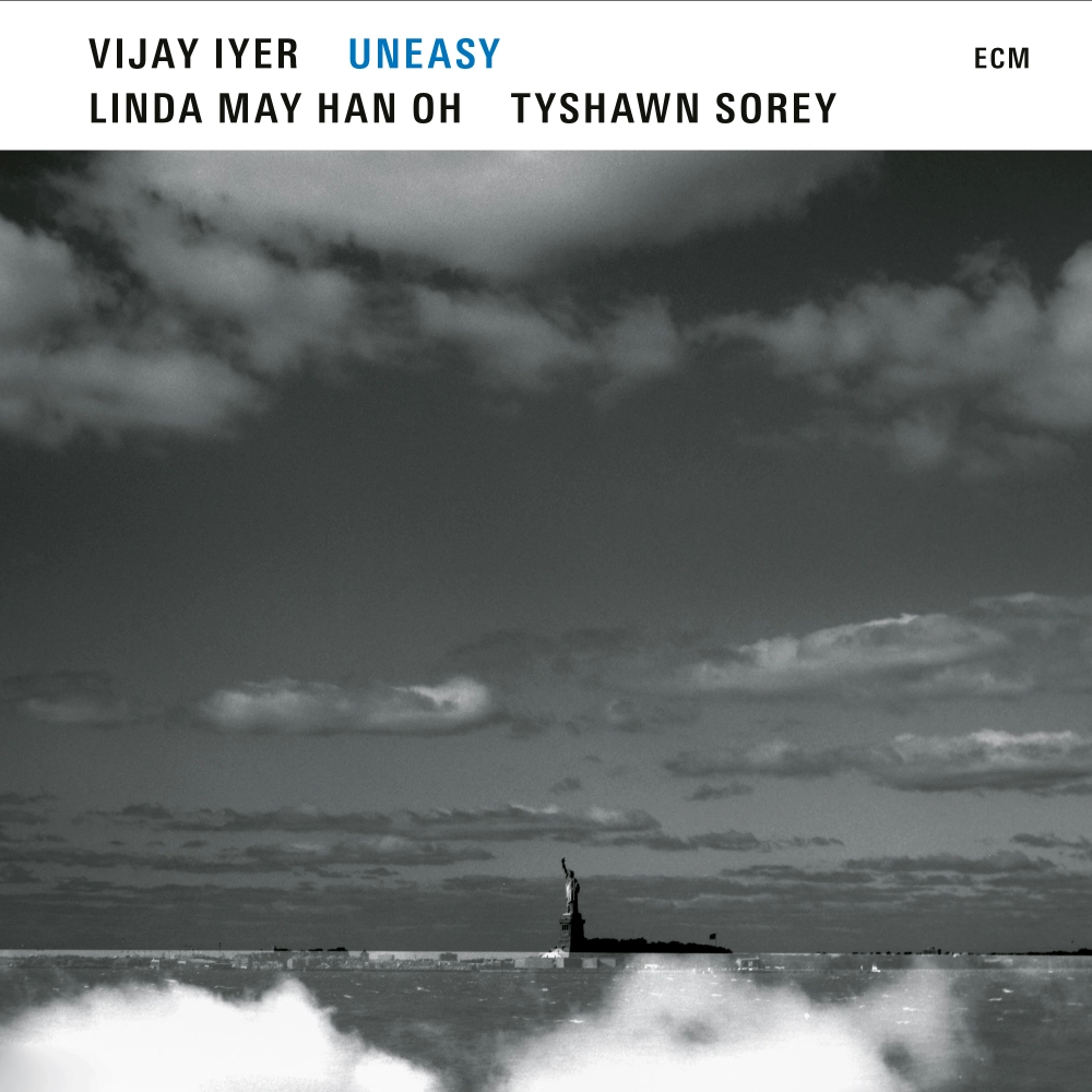 ecm-records-vijay-iyer-uneasy-cd-trio-mit-sorey-linda-may-han-oh image 1