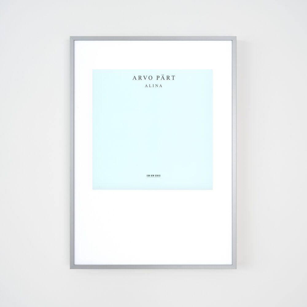 ecm-records-fine-art-print-alina-arvo-p-rt-cover-kunstdruck-mit-alu-rahmen image 3