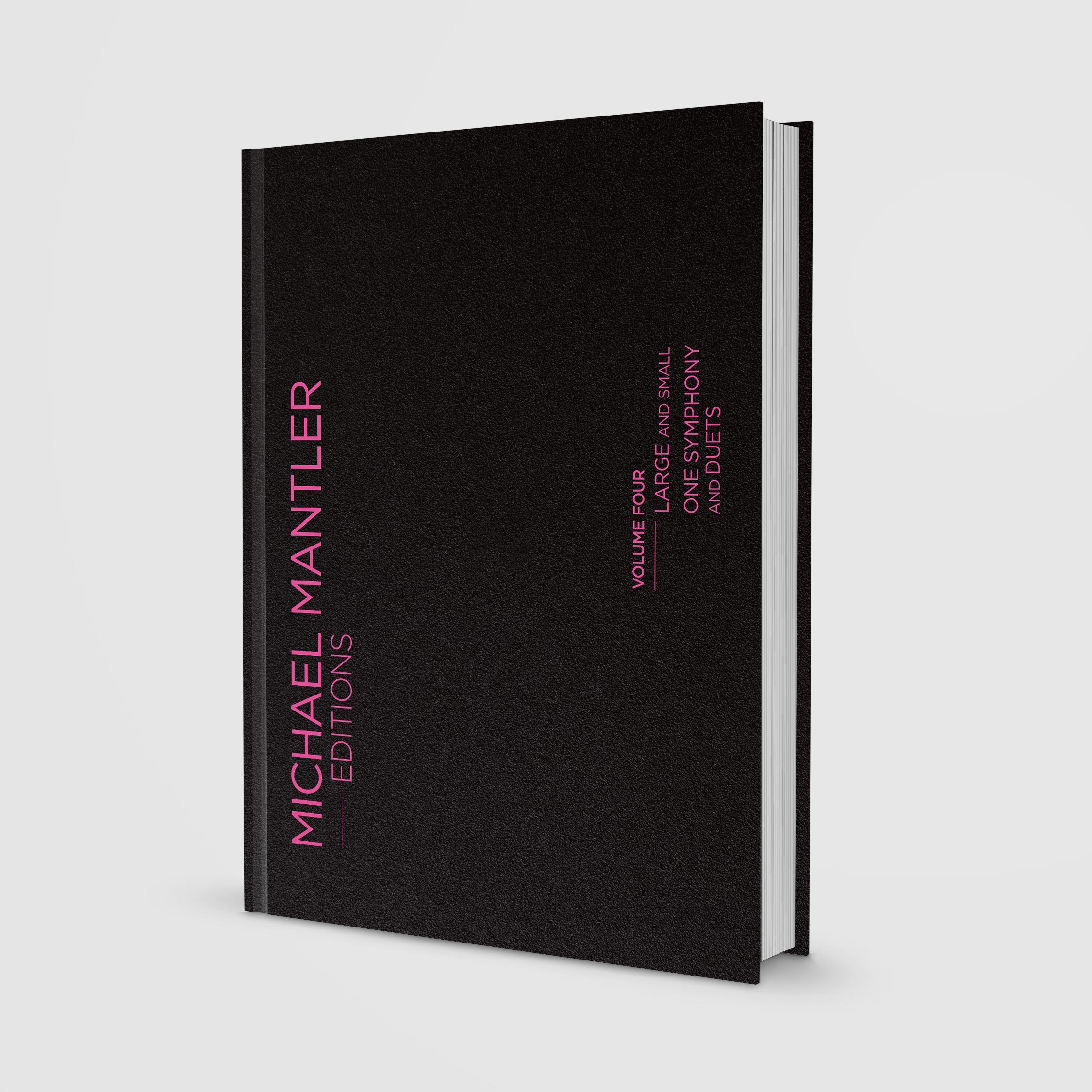 ecm-records-michael-mantler-editions-volume-four-notenbuch-hardcover-144-seiten image 1