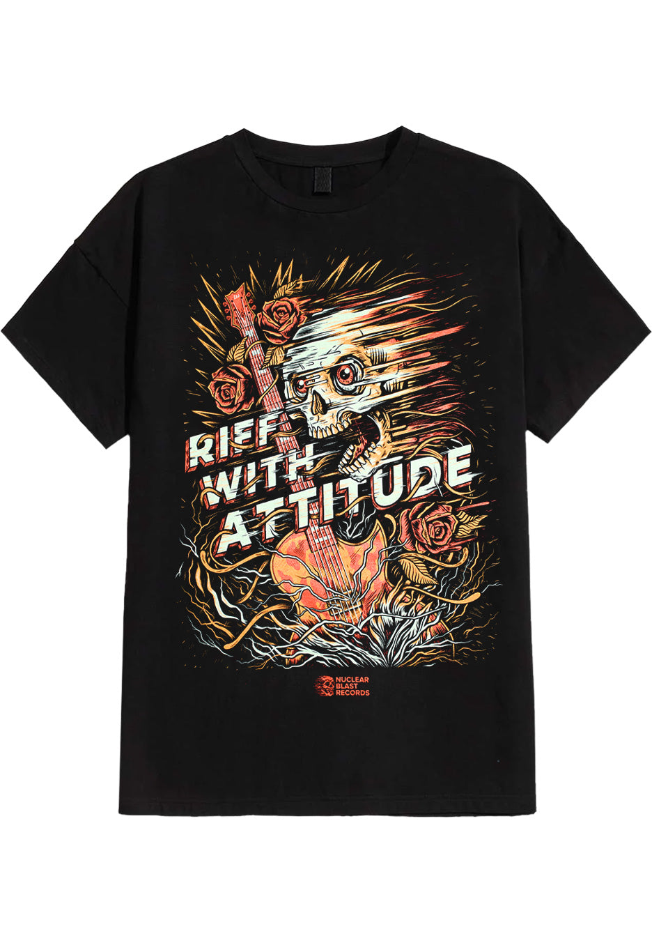 nuclear-blast-riff-with-attitude-t-shirt-schwarz-herren image 1
