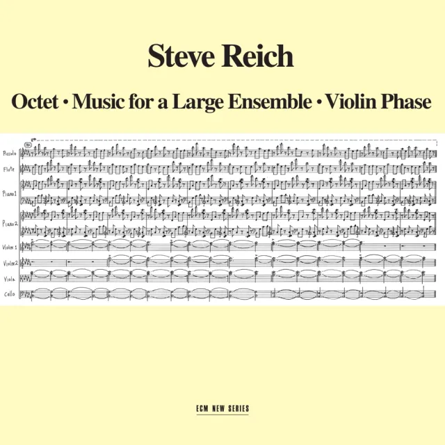 ecm-records-steve-reich-octet-music-for-a-large-ensemble-violin-phase-cd image 1