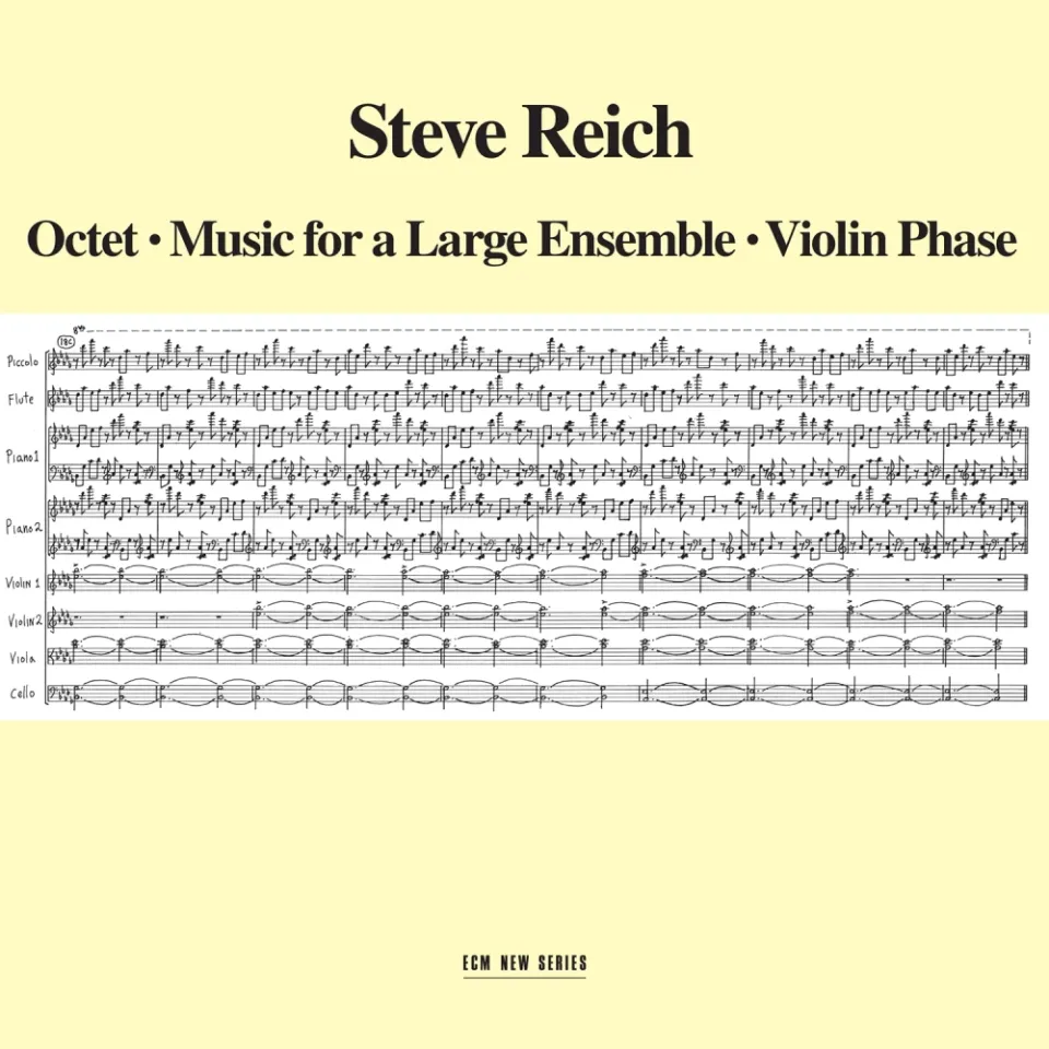 ecm-records-steve-reich-octet-music-for-a-large-ensemble-violin-phase-cd image 1
