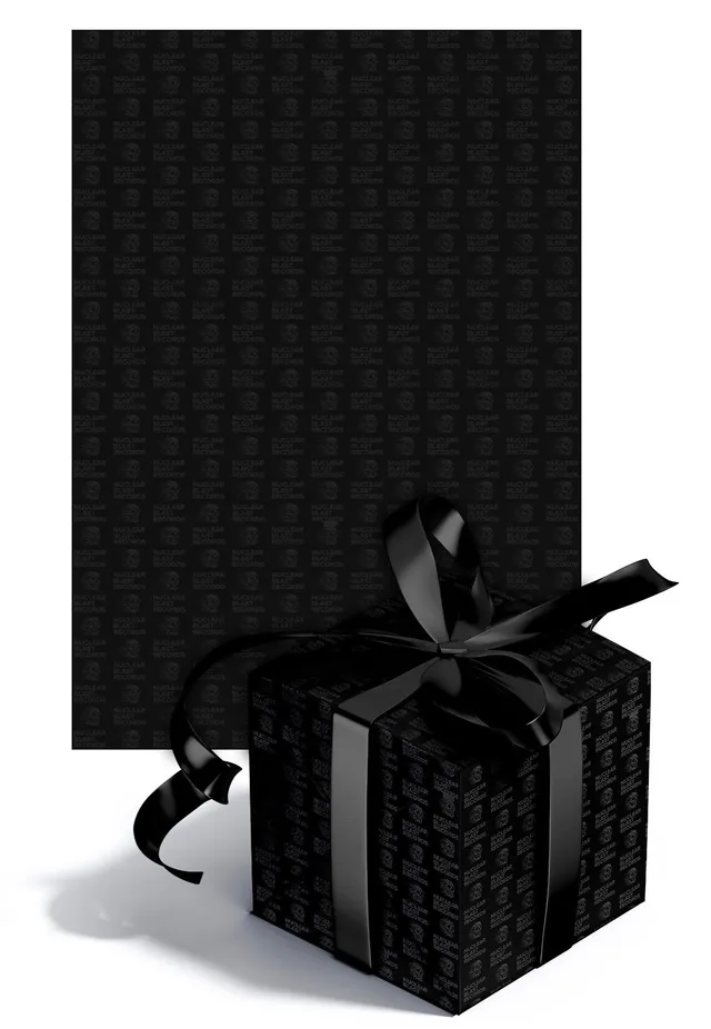 nuclear-blast-blasthead-black-geschenkpapier image 1