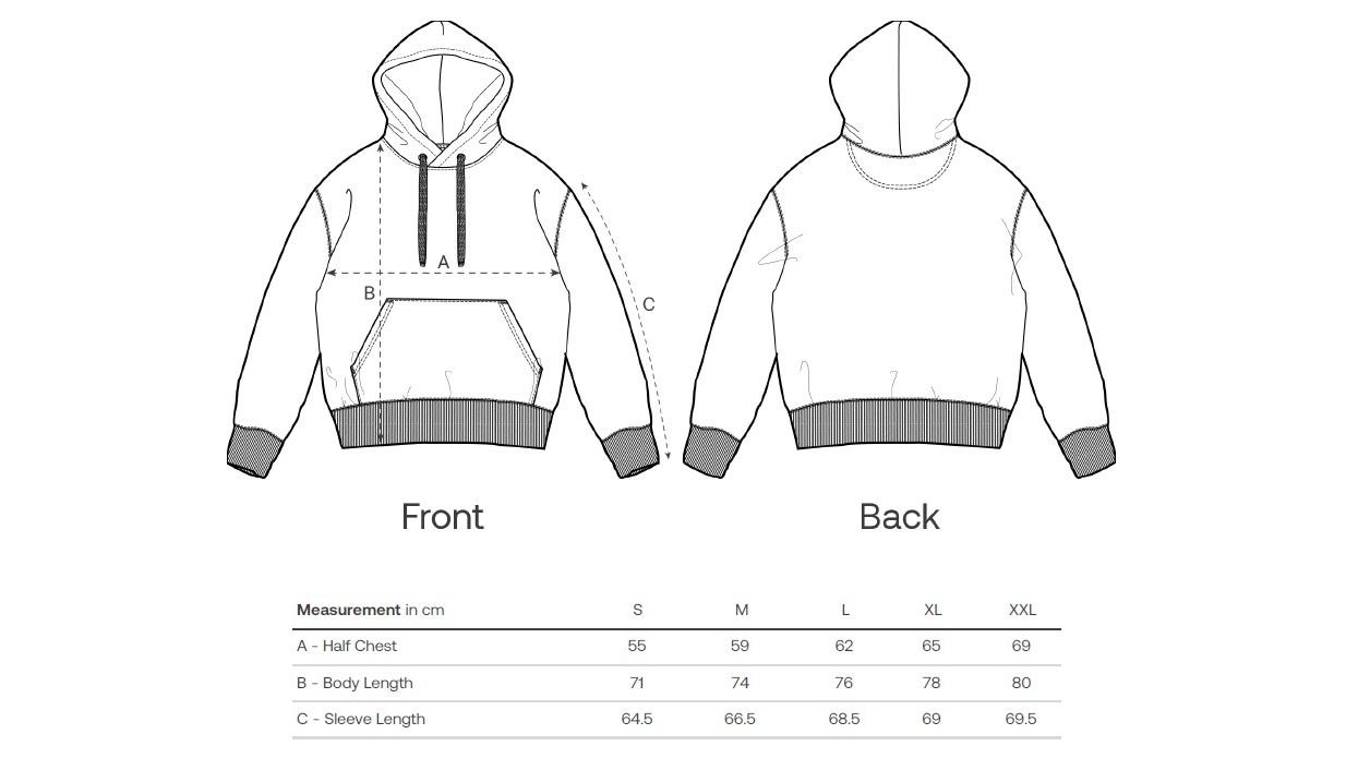 ecm-records-ecm-hoodie-offwhite-hoodie-aus-bio-baumwolle image 2