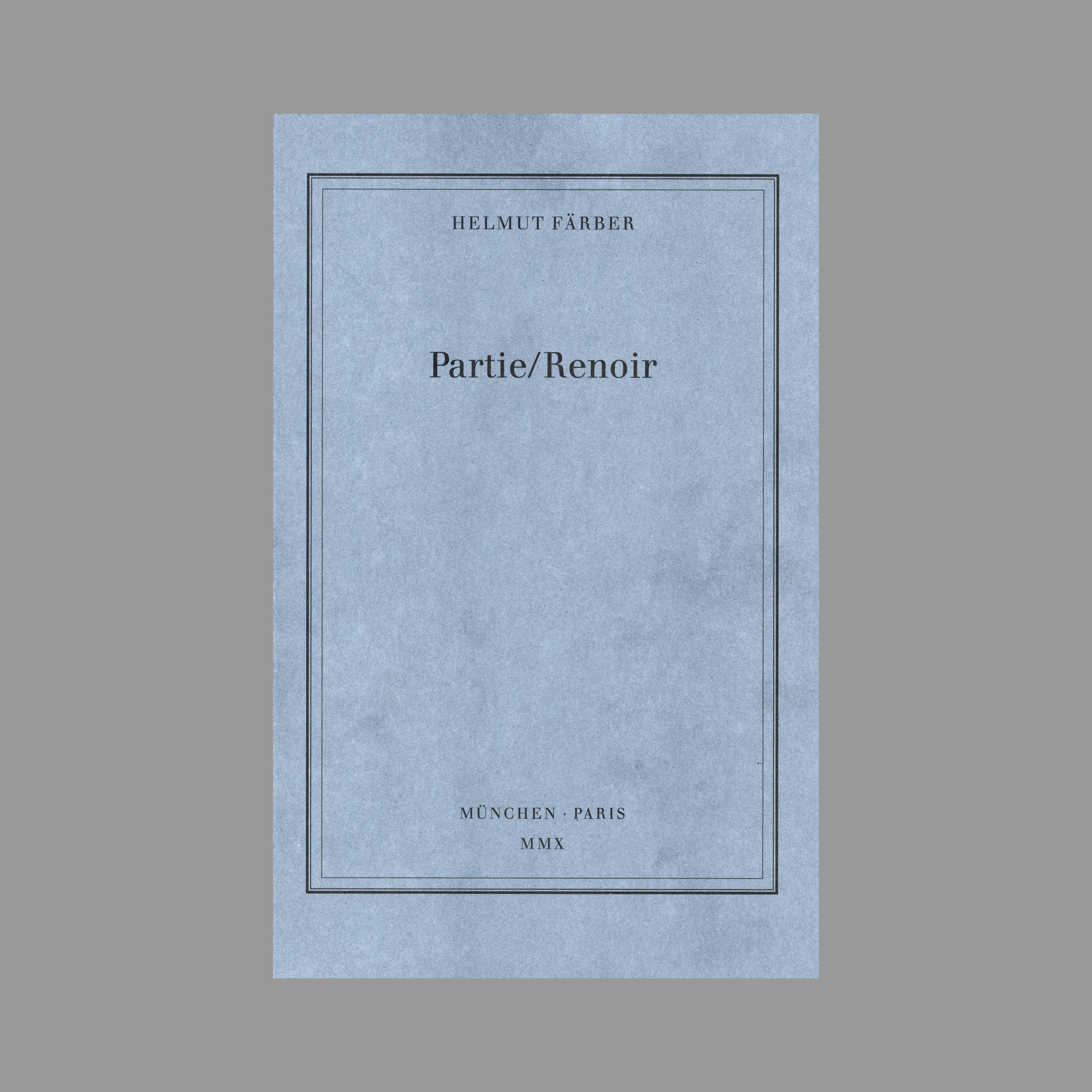 ecm-records-helmut-f-rber-partie-renoir-filmbuch-broschur-295-seiten image 1