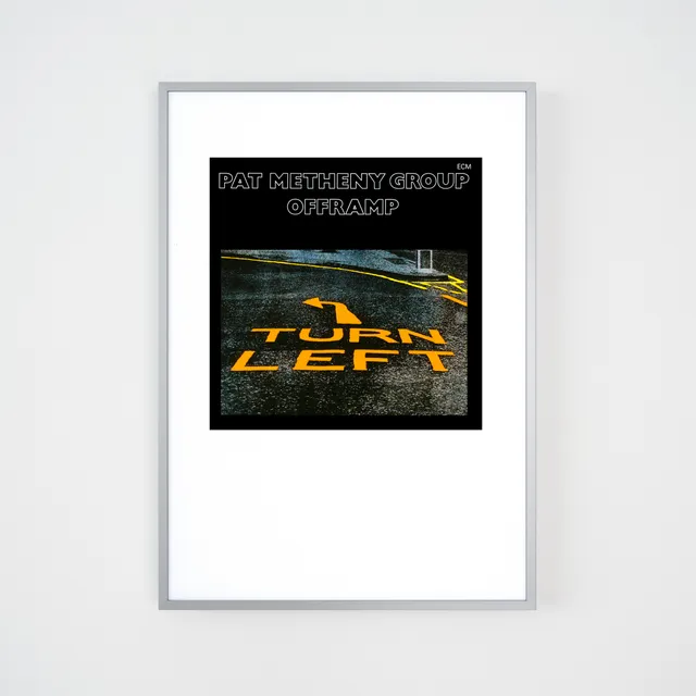 ecm-records-fine-art-print-offramp-pat-metheny-group-kunstdruck-din-a3-a2-mit-al image 1
