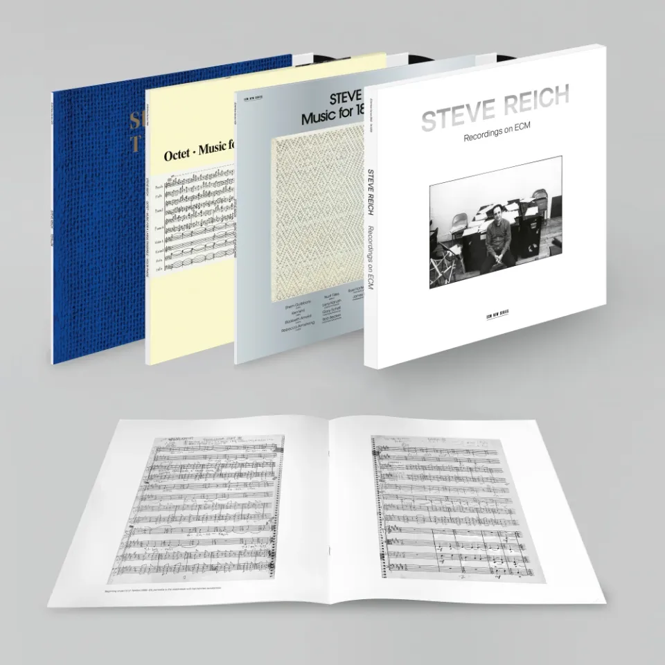 ecm-records-steve-reich-recordings-on-ecm-vinyl-boxset-3lp image 1