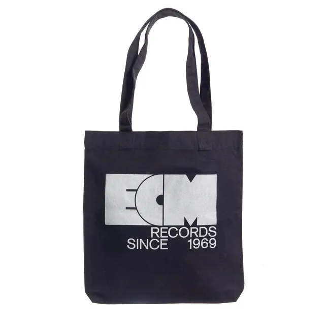 ecm-records-ecm-bag-logo-1969-black-stoffbeutel image 1