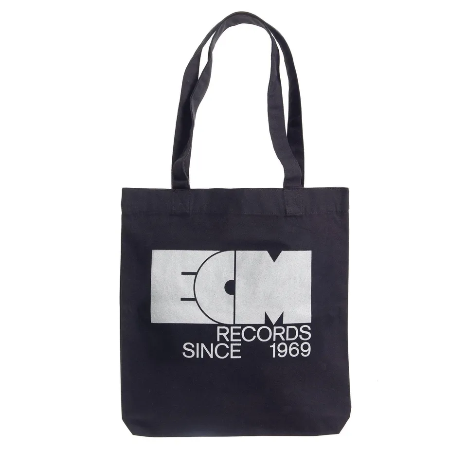 ecm-records-ecm-bag-logo-1969-black-stoffbeutel image 1
