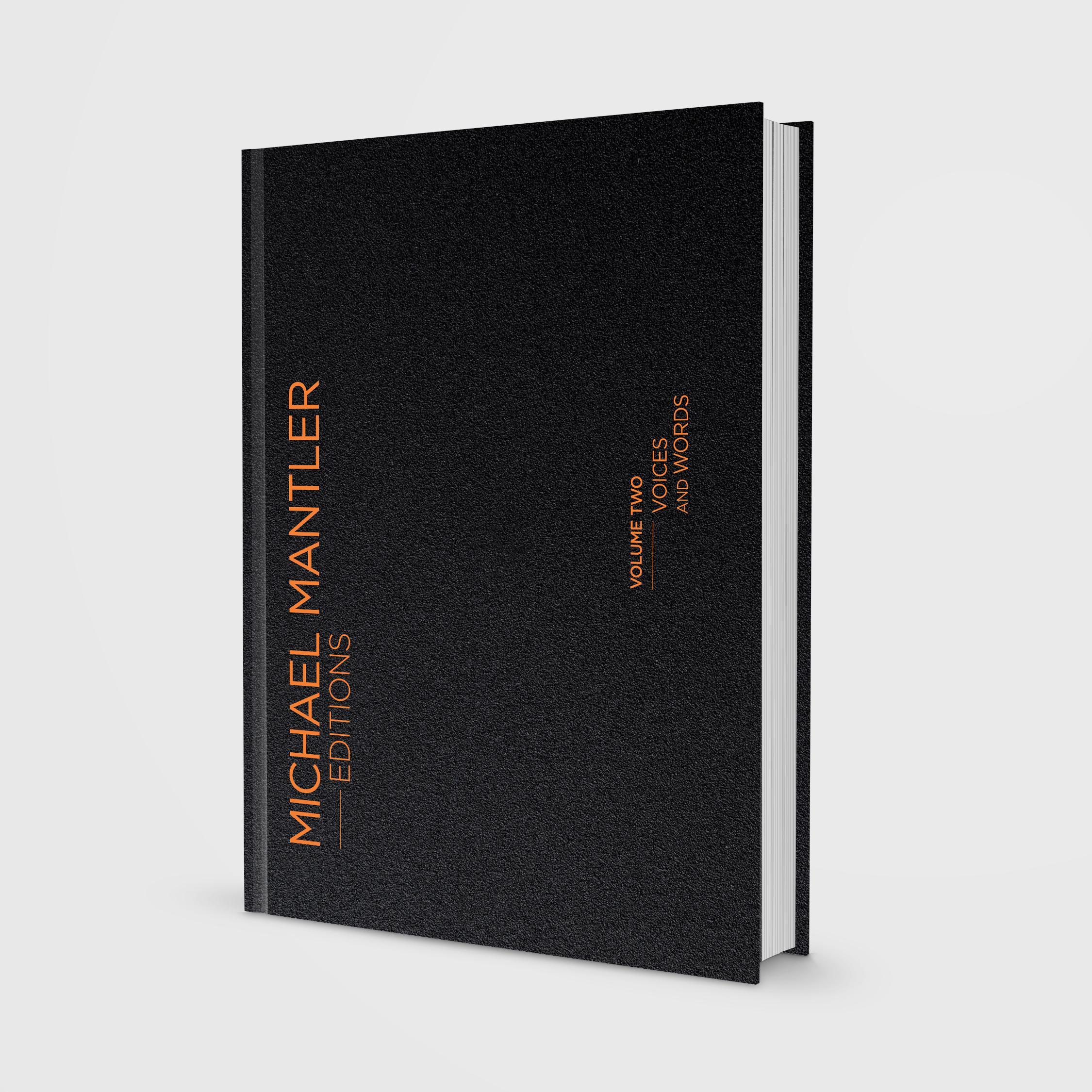 ecm-records-michael-mantler-editions-volume-two-voices-and-words-notenbuch-hardc image 1