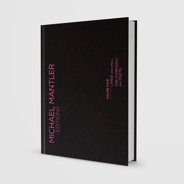 ecm-records-michael-mantler-editions-volume-four-notenbuch-hardcover-144-seiten image 1