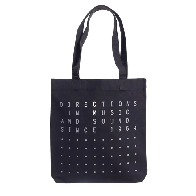 ecm-records-ecm-bag-directions-in-music-and-sound-since-1969-tote-bag-schwarz image 1