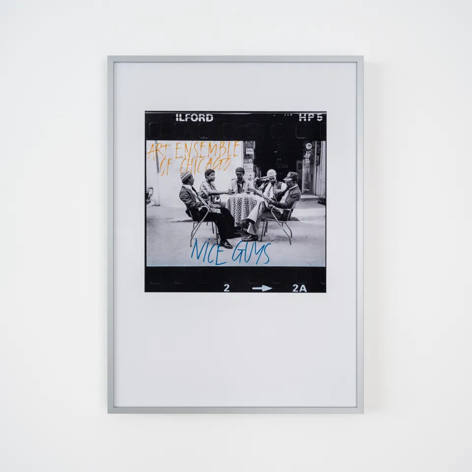 ecm-records-fine-art-print-nice-guys-gerahmt-art-ensemble-of-chicago-cover image 1