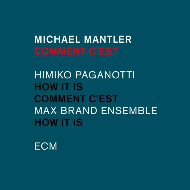 ecm-records-comment-c-est-michael-mantler-cd image 1