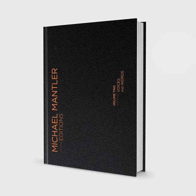 ecm-records-michael-mantler-editions-volume-two-voices-and-words-notenbuch-hardc image 1