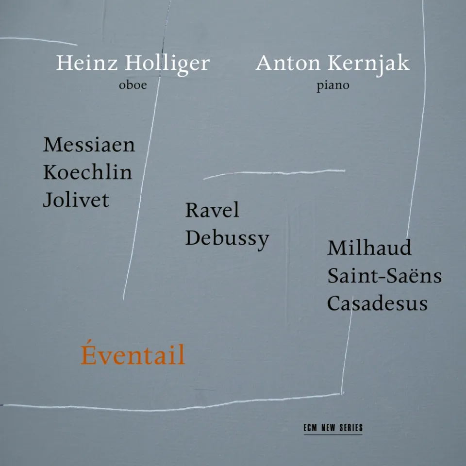 ecm-records-ventail-cd-heinz-holliger-oboe-klavier-franz-sische-musik image 1