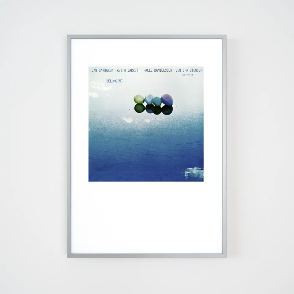 ecm-records-fine-art-print-belonging-keith-jarrett-cover-kunstdruck-dina3-dina2- image 1