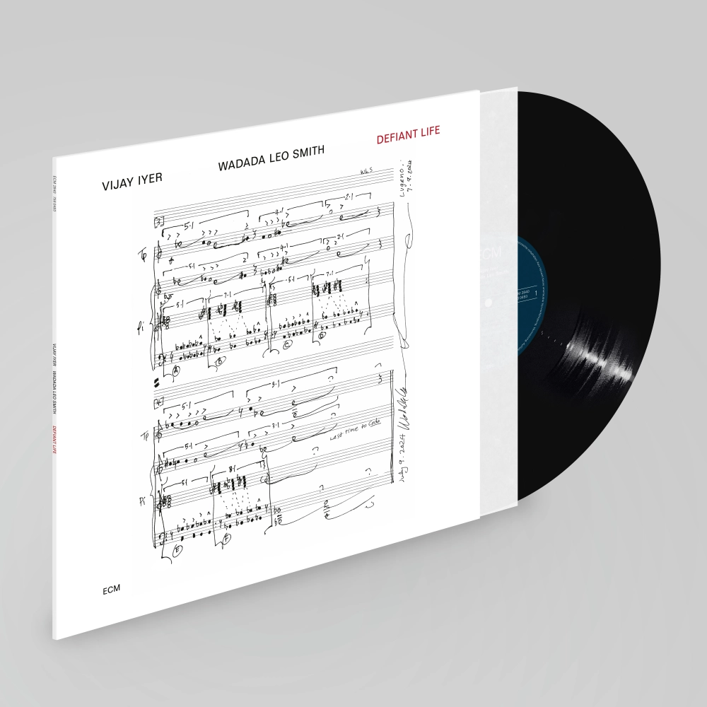 ecm-records-defiant-life-vijay-iyer-wadada-leo-smith-duo-album-audio-cd image 2
