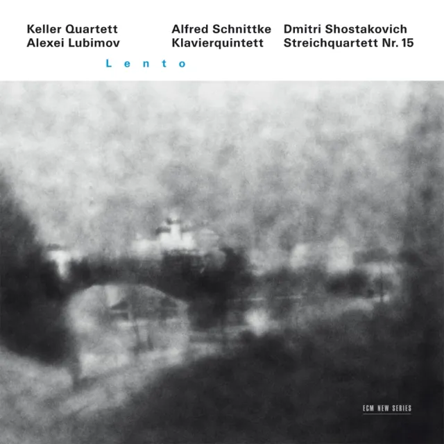ecm-records-lento-alfred-schnittke-dmitri-shostakovich-cd-album-keller-quartet image 1