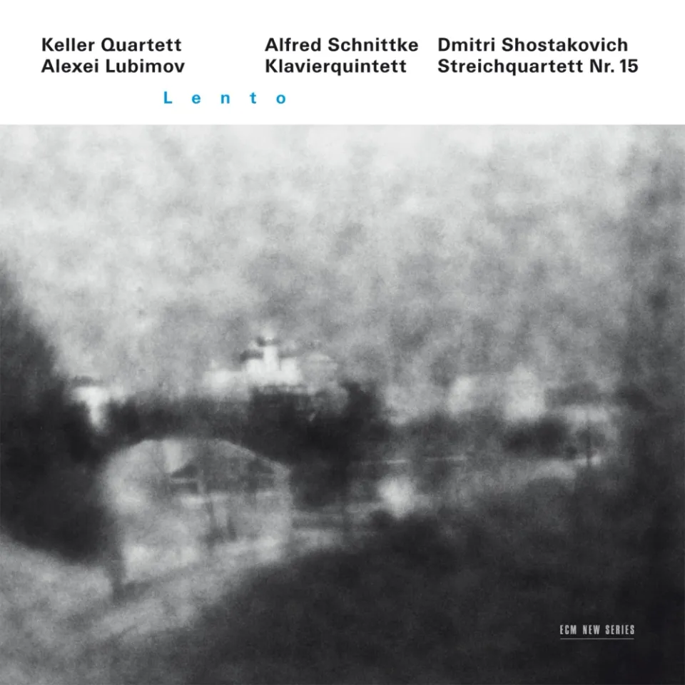 ecm-records-lento-alfred-schnittke-dmitri-shostakovich-cd-album-keller-quartet image 1