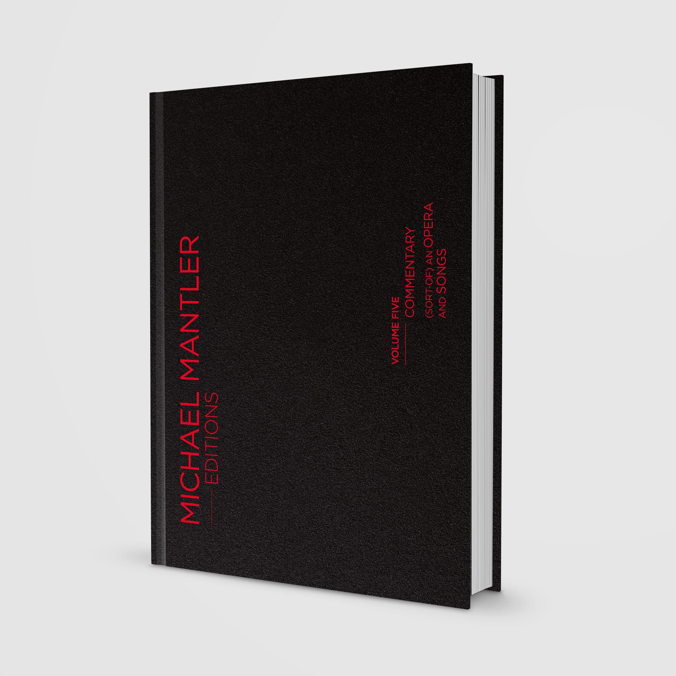 ecm-records-michael-mantler-editions-volume-five-commentary-notenbuch image 1