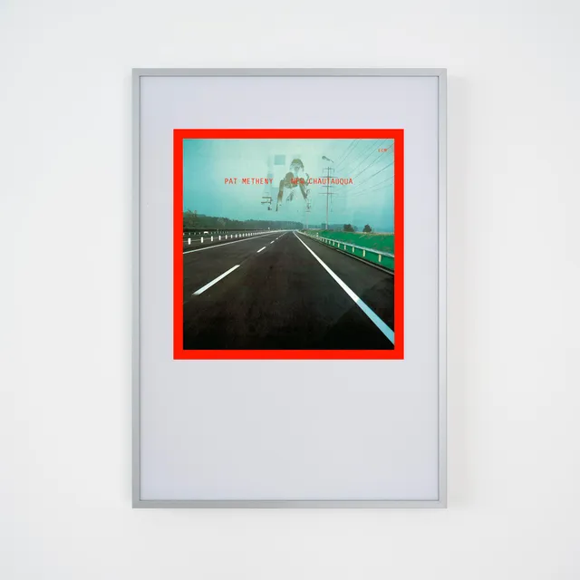 ecm-records-fine-art-print-new-chautauqua-pat-metheny-cover-limitierter-druck-im image 1