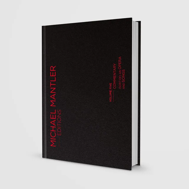 ecm-records-michael-mantler-editions-volume-five-commentary-notenbuch image 1