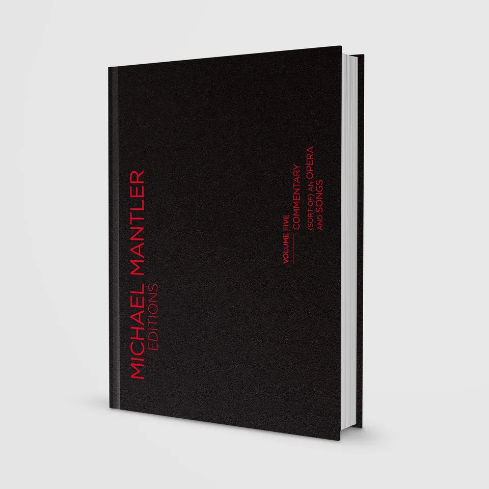 ecm-records-michael-mantler-editions-volume-five-commentary-notenbuch image 1