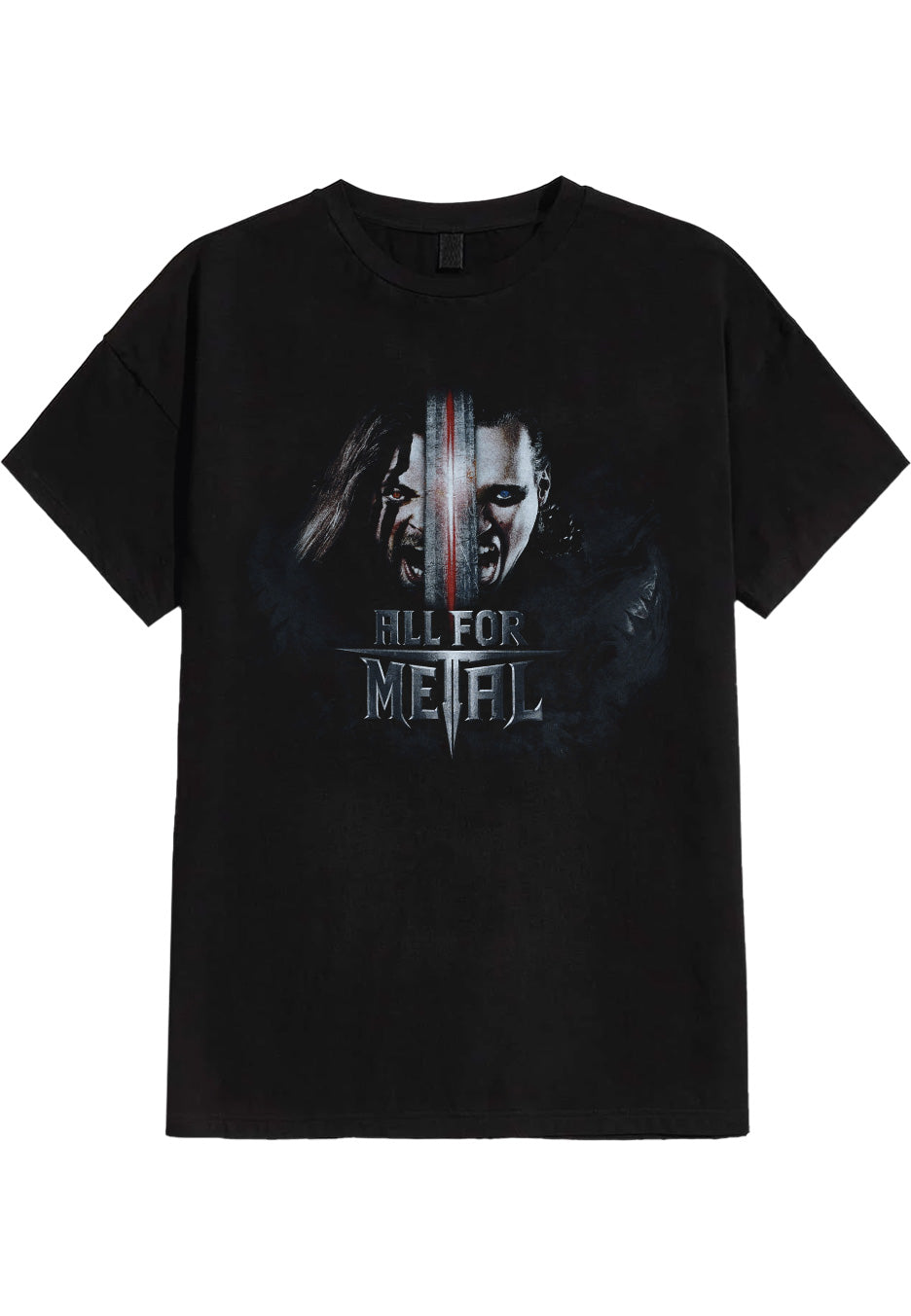 all-for-metal-legendes-cover-t-shirt-schwarz image 1