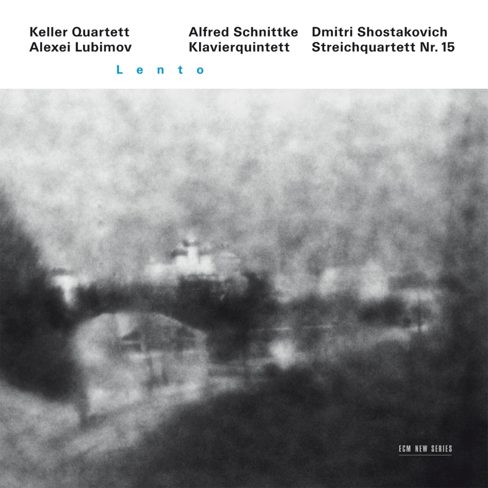 ecm-records-lento-alfred-schnittke-dmitri-shostakovich-cd-album-keller-quartet image 1