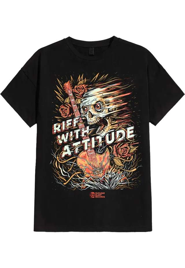 nuclear-blast-riff-with-attitude-t-shirt-schwarz-herren image 1